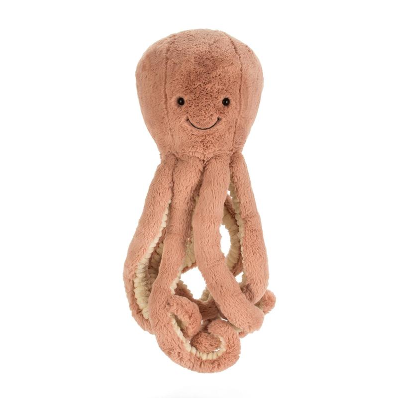  Odell Octopus タコ 肌色 Bicho de Pelúcia Jellycat Odell Octopus - 26,67 cm - Pelúcia